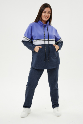 Костюм 9163 сиреневый