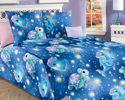 Постельное белье Океан 1, Перкаль